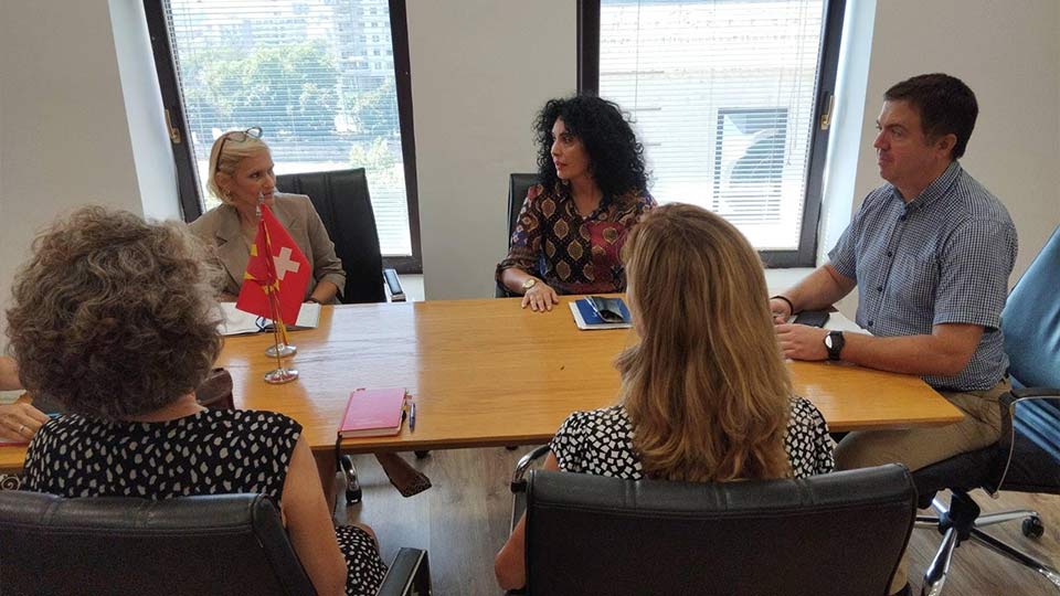 Takimi i zëvendësministres Lashkoska me ambasadorin zviceran Ulman