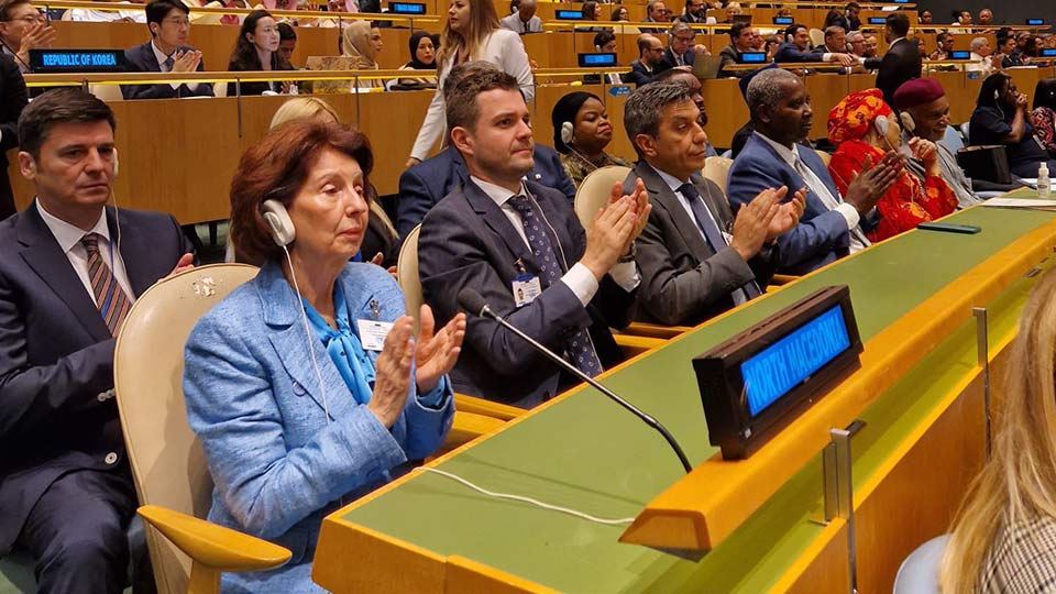 Zëvendës kryeministri i Parë Izet Mexhiti mori pjesë në Samitin e Ardhmërisë në Kombet e Bashkuara