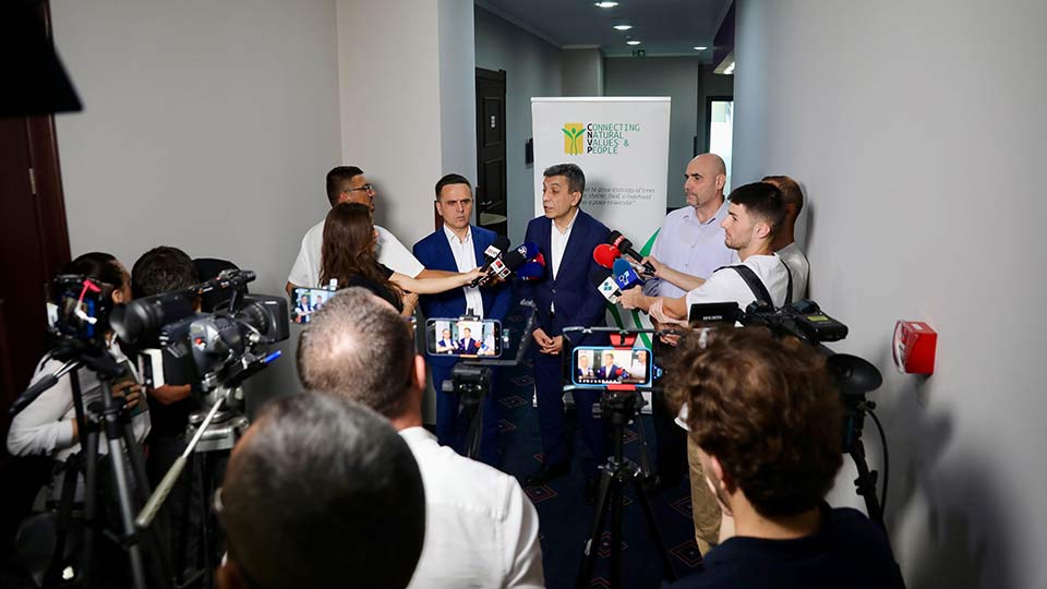 Соработка за одржлива природа – пораката на министерот Меџити од Тетово